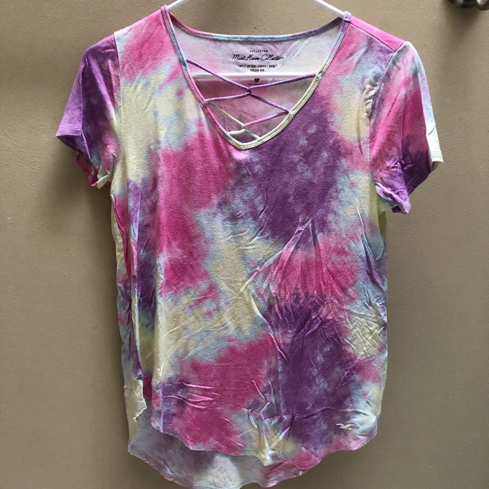 Hollister Tie-dye T-Shirt X- Small